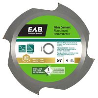 6 1/2" x 4 Teeth Fiber Cement  Industrial Saw Blade Recyclable Exchangeable